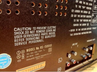 Technics RS-15000 US