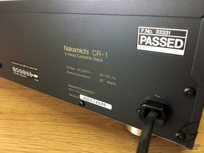 NAKAMICHI CR-1