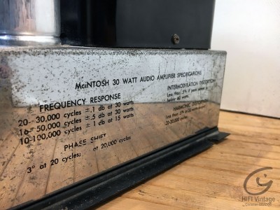 Hifi Vintage McINTOSH MC-30
