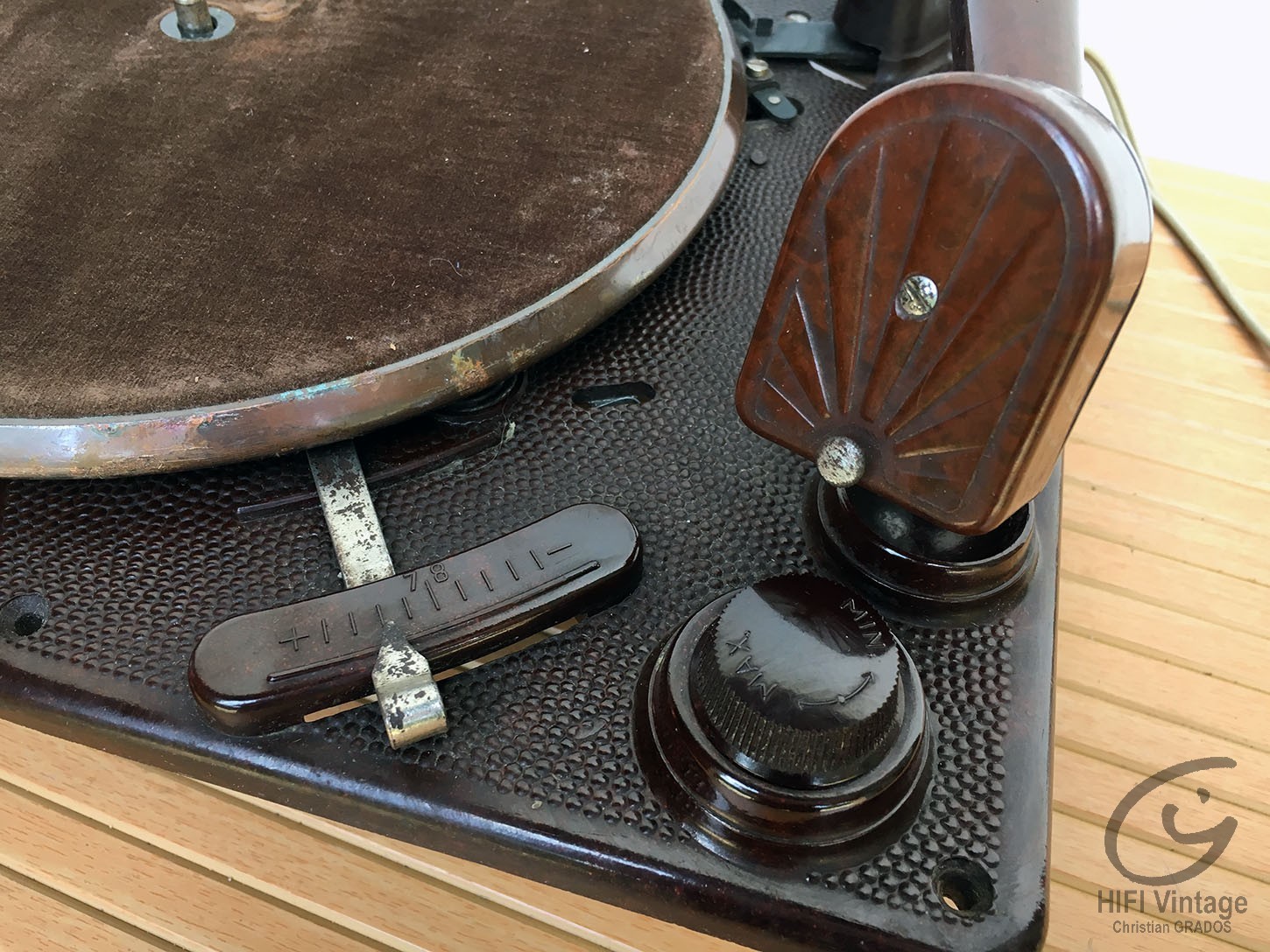 Hifi Vintage Tourne disque 78 tours