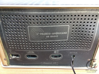 Hifi Vintage CFAR Bayard 53