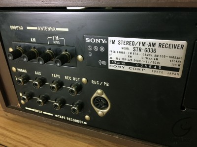 SONY STR-6036