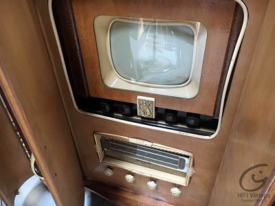 Hifi Vintage MEUBLE 1955 LA VOIX DE SON MAITRE T-151