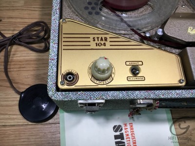 Hifi Vintage STAR 104 Magnétophone