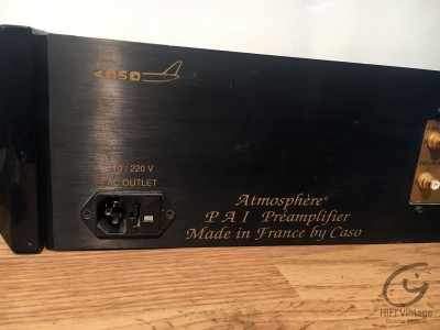 Hifi Vintage CASO Atmosphere PA-1
