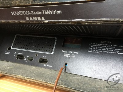 Hifi Vintage SCHNEIDER Samba