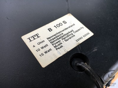 Hifi Vintage ITT Stéréo 1011