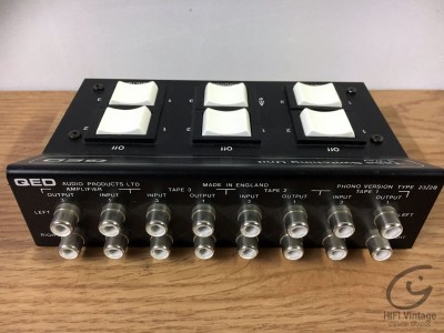 Hifi Vintage QED Tape switchin unit