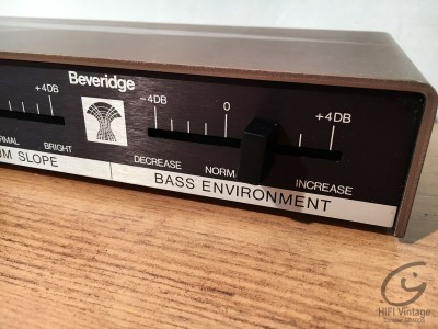 BEVERIDGE Equalizer Hifi Vintage Grados