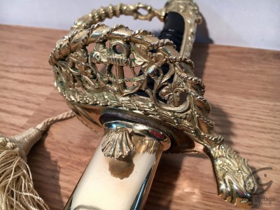 Sabre d'Officier de marine Modele 1837