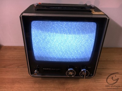 SONY Télé portable noir et blanc
