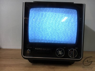 SONY Télé portable noir et blanc