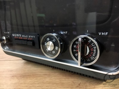 SONY Télé portable noir et blanc