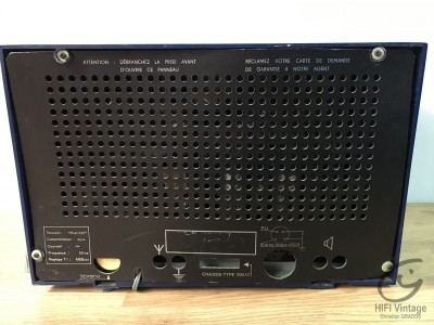 LA VOIE DE SON MAITRE Type 500 bleu