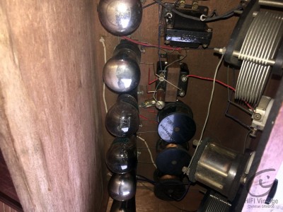Poste Batterie 6 lampes 1930