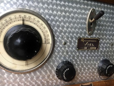 RADIOPHONE VIEL Poste Batterie 6 lampes 1930