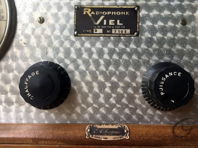 RADIOPHONE VIEL Poste Batterie 6 lampes 1930