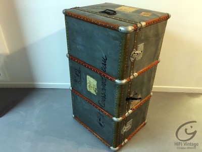 Malle de voyage Maritime Grise 