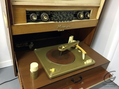 MINERVA combiné Radio PU Télévision 1952