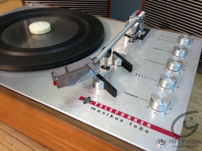 TELEFUNKEN Musikus 1080 electrophone stéréo Hifi vintage