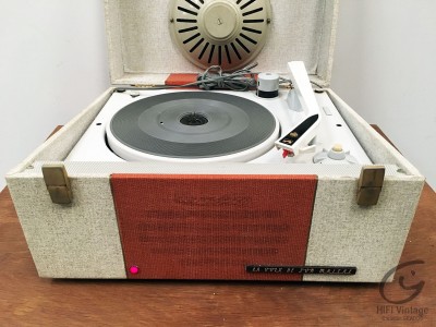 LA VOIX DE SON MAITRE electrophone bicolore mono 