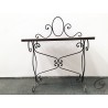 Table de jardin métalique 