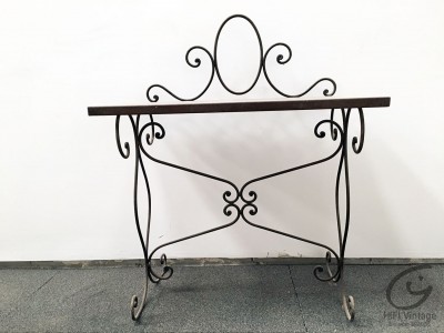 Table de jardin métalique 