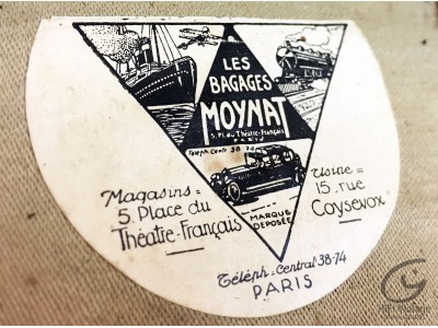 MOYNAT Malle valise de voyage Maritime 1920 