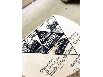 MOYNAT Malle valise de voyage Maritime 1920 