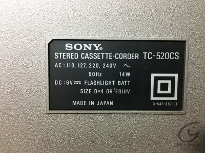 SONY TC-520CS 