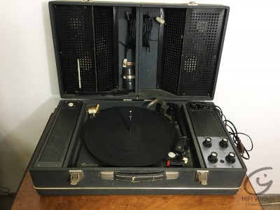 HIFIVOX Stéréo Malette grise 