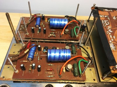 A Charlin Amplifier  2X22W transistors 
