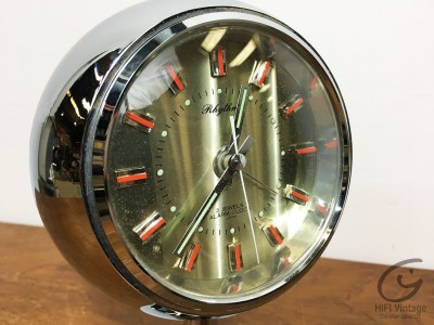 RHYTHM Reveil chromé