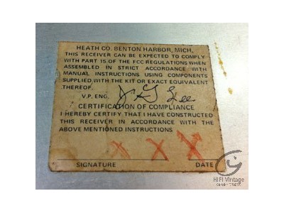 HeathKit AR1302P