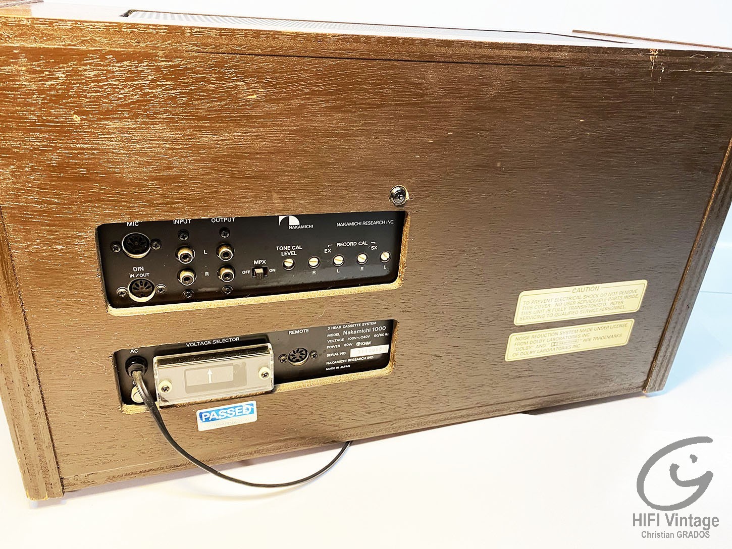 – Nakamichiサイレントメカの弱点 通電確認済 tri-tracer 1000 nakamichi Audiolife life!! audio your Enjoy － ラジオ・コンポ