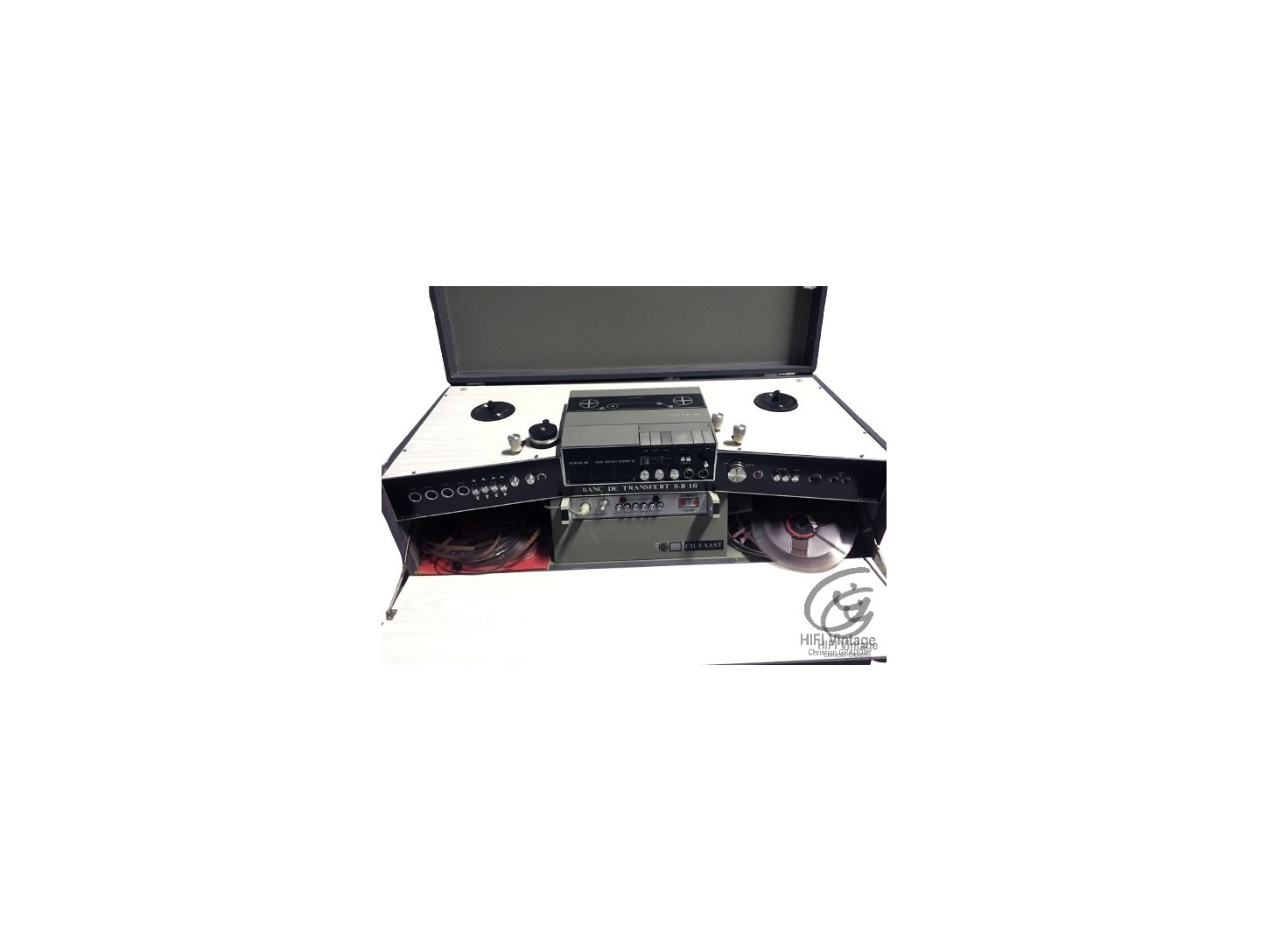 Hifi Vintage UHER Banc de Transfert S8-16