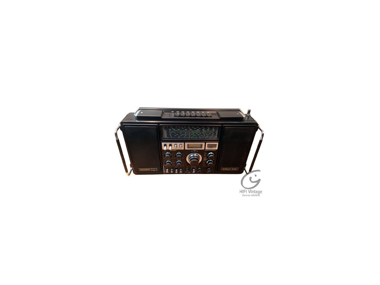 Grundig Satellit 2400 poste radio hifivintage réparations