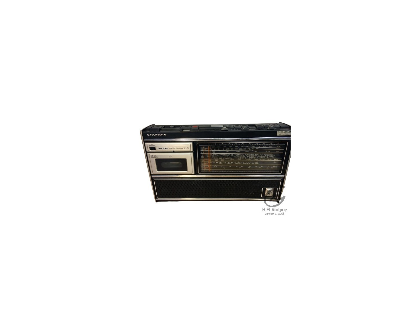 Hifi Vintage PHILIPSGRUNDIG C-6000 Automatic Postes Portable Transistors
