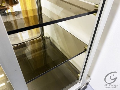 MEUBLE HIFI Verre et Alu 