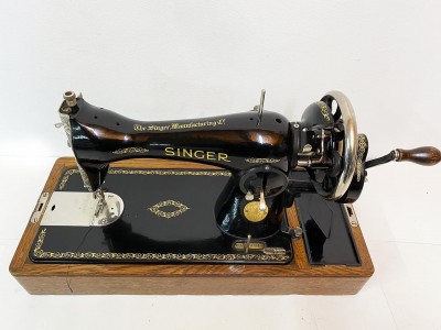 SINGER Type 15 Machine à coudre Table 1930 