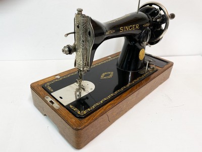 SINGER Type 15 Machine à coudre Table 1930 