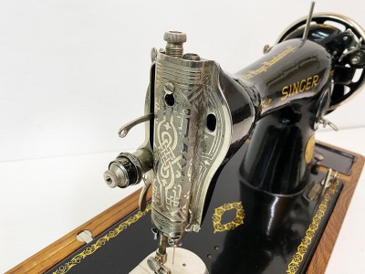 SINGER Type 15 Machine à coudre Table 1930 