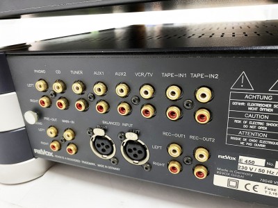 REVOX E-450 Exception 