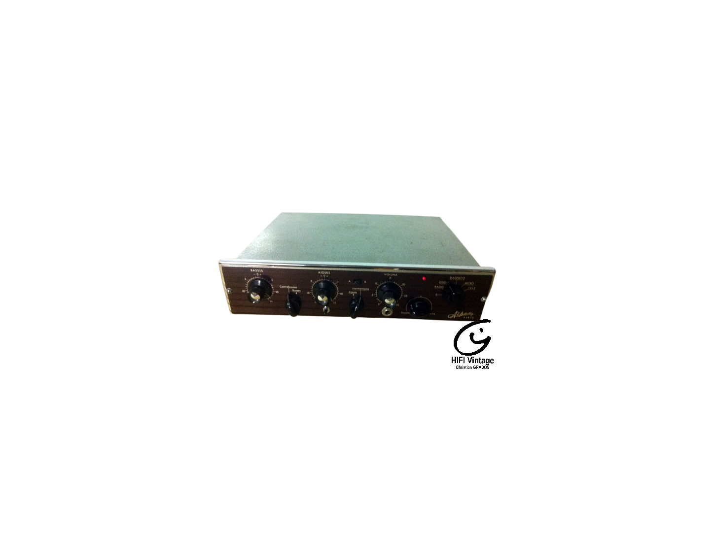 A Charlin Pré Amplificateur Transistors Hifi Vintage répatateur