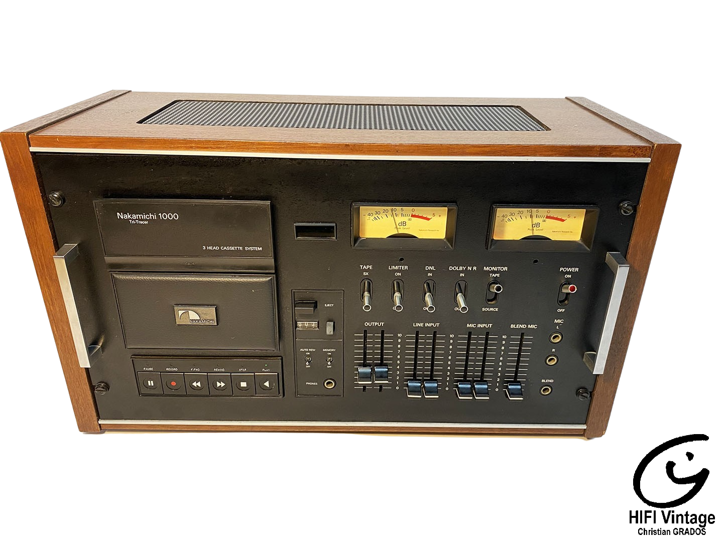 NAKAMICHI 1000 tri tracer Hifi vintage réparations