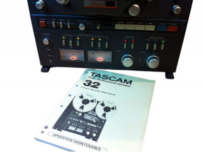 Tascam 32 Pro magnétophone hifi vintage réparations