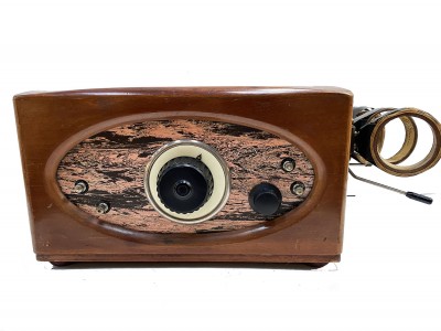 POSTE BATTERIE 3 lampes 1930