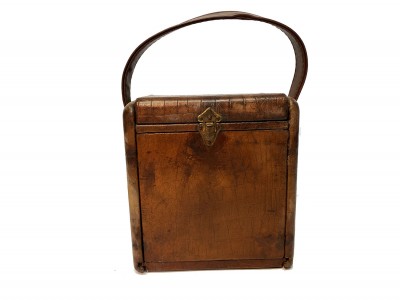 Radio recepteur portable compact coffret cuir