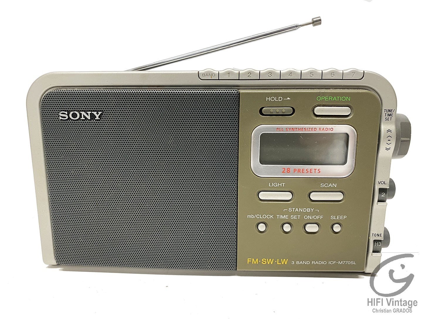 SONY ICF M-770-SL  Hifi vintage Réparations