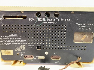 SCHNEIDER Calypso  Hifi vintage Réparations
